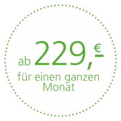 Ab 199 Euro pro Monat